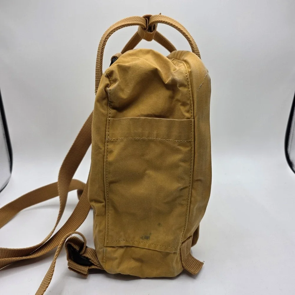 Fjallraven Kanken Mini Backpack Yellow Mustard Ochre Small Classic Bag Tote
